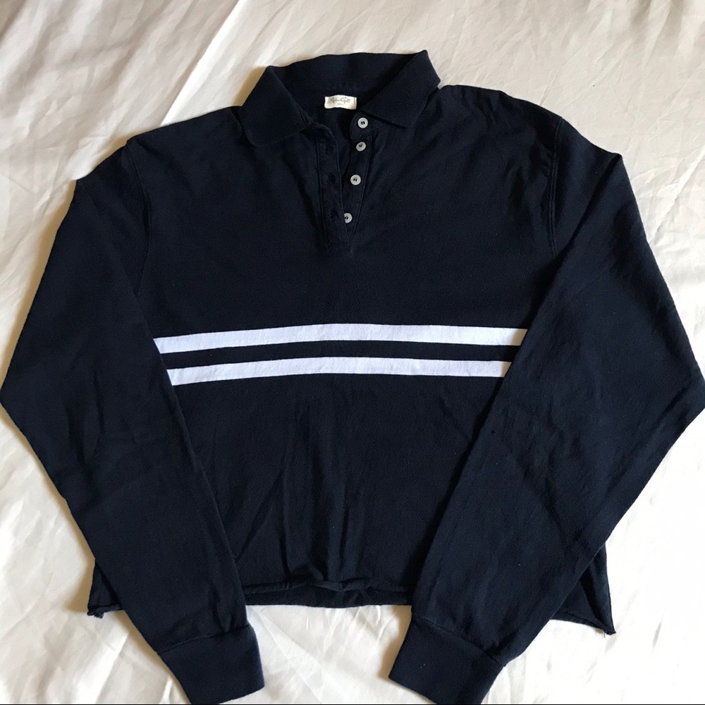 Collared long sleeve shirt